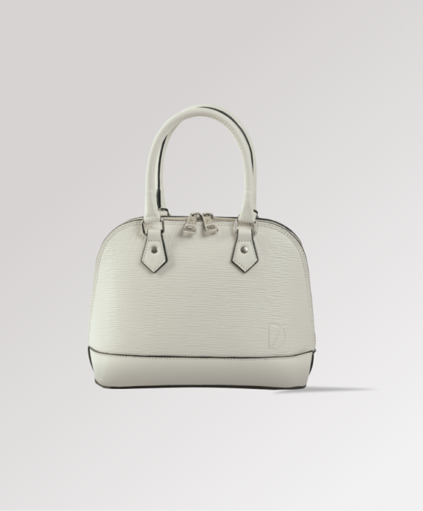 Bolsa Tote Couro Branco Maya